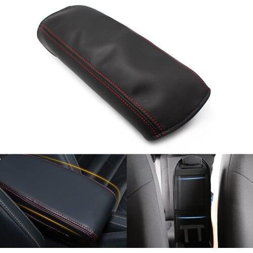 Car Center Console Armrest Box Cover DIY Microfiber leather Protection Pad for Honda Civic 8th Gen 2006 2007 2008 2009 2010 2011