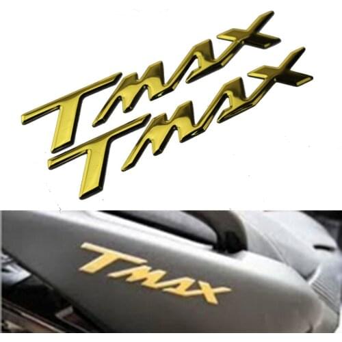 K-SHARPMOTOR Motorcycle Emblem Badge Decal 3D Tank Wheel Logo "TMAX" Sticker For YAMAHA TMAX530 500