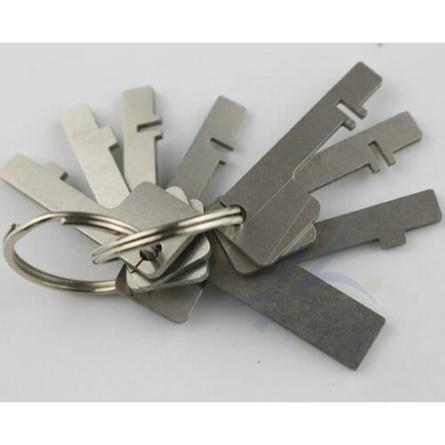 PD068 8 Kinds Of Positioning Multi-function Slot Fixture Clamp For Defu 998C-S GOSO 998A Key Cut Machine Locksmith Tool