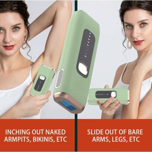 Handheld Laser Epilator Depilador Facial Permanent Hair Removal Device Whole Body Laser Hair Remover Machine Multilingual Manual