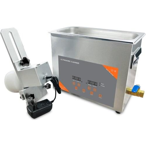 FanYingSonic Vinyl Record Ultrasonic Cleaner 6L 180W Digital Heated Degas For Metal Carburetor Injector Nozzle Engine Car Washer