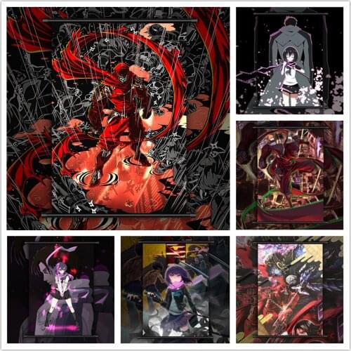 WTQ Ninja Slayer Fujikido Kenji Yamoto Koki Retro Poster Canvas Painting Anime Posters Wall Decor Wall Art Picture Home Decor