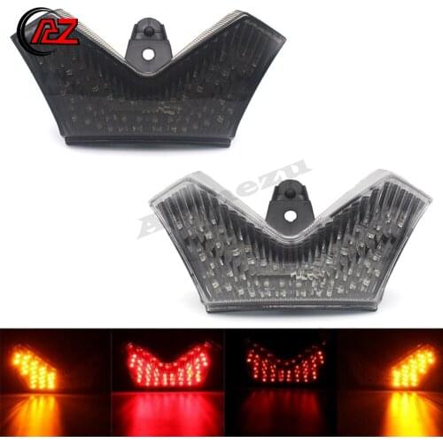Motorcycle Tail Brake Turn Signal Integrated Led Light for Kawasaki Ninja ZX14 ZX14R ZX-14R ZX1400 ZZR1400 2006-2015
