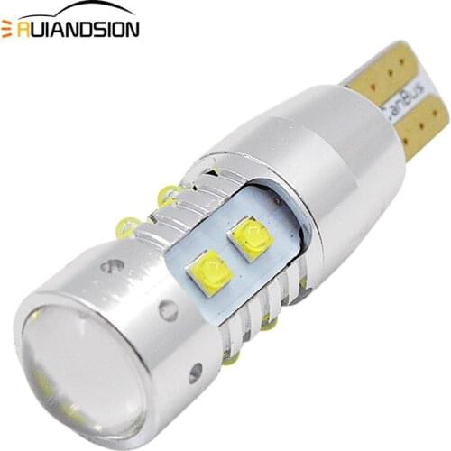 1PC 30W 50W 60W 80W W5W LED T10 LED Bulb Canbus XB-D SMD For Car Parking Interior Map Dome Lights 12-24V White Auto Lamp