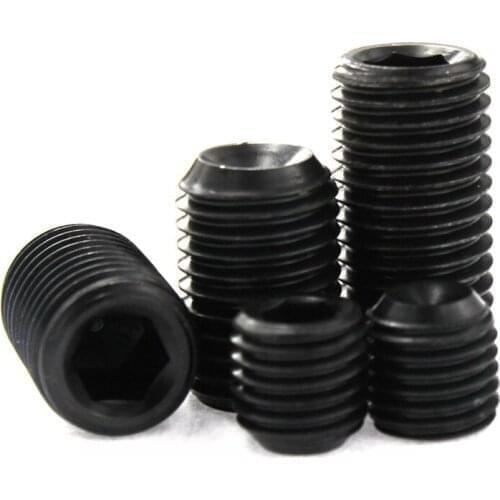 12.9 stage inner six angle concave end locking screw M6*12