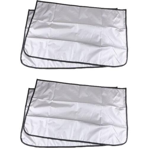 2 Pairs Parasol Cover Curtains for Children, Pets Protect Babies From Harmful