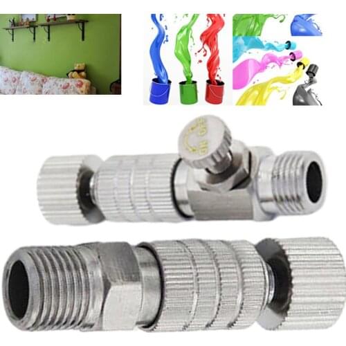 Airbrush Hose Adapter Quick Release Disconnect Release Coupling Adapter Connecter Metal Male to Female Fittings Tool