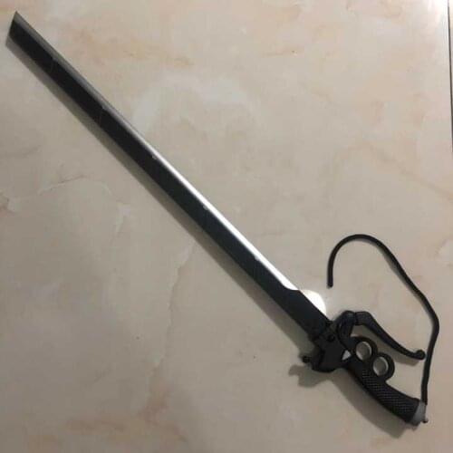Attack On Titan Mikasa double knife Ackerman sword cosplay RivaMika LeviMika Movie sword simulation gun Prop