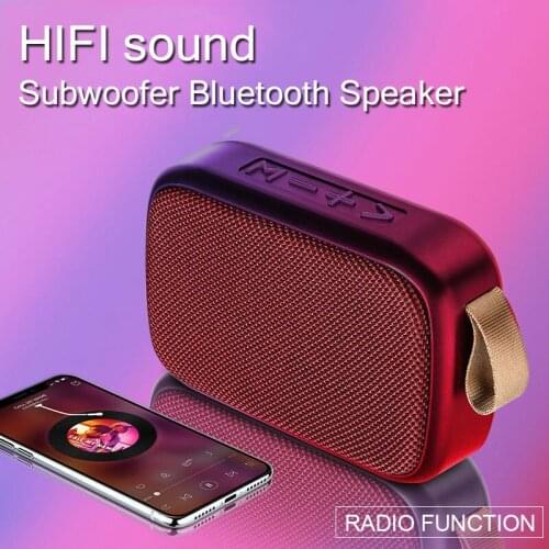 B02 Wireless Bluetooth Speaker Mini Subwoofer Support TF Card Small Radio Player Outdoor Portable Sports Audio