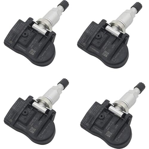 4Pcs Tpms 52933D9100 52934D9100 Tire Pressure Monitor Sensor For Kia Sportage Ql K7 Cadenza