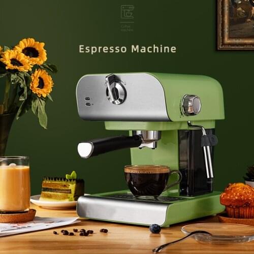 Best Selling Vintage 850W Coffee Maker Espresso Machine Stainless Steel Boiler 20Bar High Pressure Coffee Machine