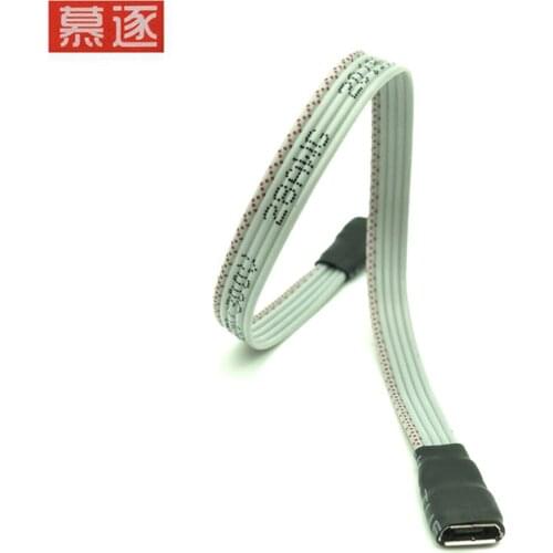 Hohe Qualität Micro USB 2,0 B 5pin Buchse auf Buchse M/F Verlängerung Lade Daten Ladegerät Blei Extender Kabel 0,1 m/0,2 M