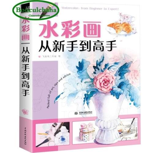Booculchaha Feile Bird painting book Watercolor: from beginner to expert