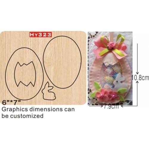 Candy rabbit bag cutting dies 2019 die cut & wooden dies Suitable for common die cutting machines on the marke