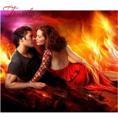 Decoration full drill square/round 5d diy diamond painting love picture diamond embroidery cross stitch wedding decor