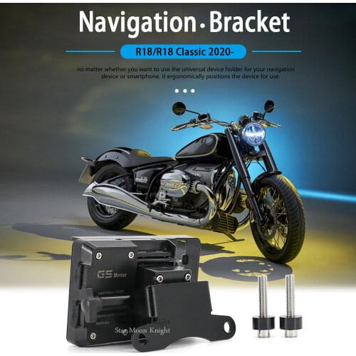 Fit For BMW R 18 R18 Classic R 18 R18 2020 2021 Motorcycle Bracket Support Holder Mobile Phone GPS Navigation Plate brackets