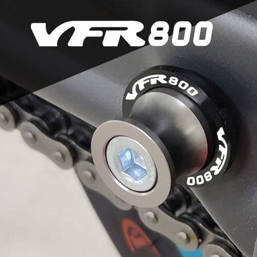 For HONDA VFR800 VTEC 1998 1999 2000 2001 2002 2003 2004 2005 Motorcycle Frame Spools Stand Arm Drop 8mm Swing Screw Sliders
