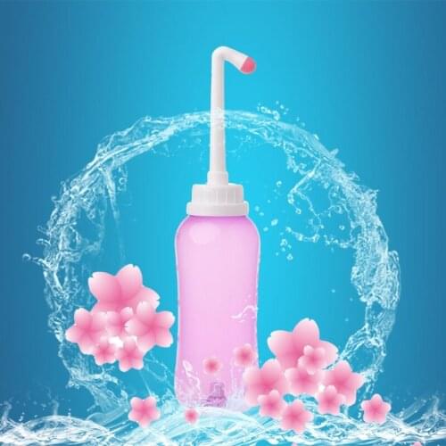 Empty Portable Bottle 500ml Portable Bidet Sprayer Personal Cleaner Hygiene Bottle Spray Washing