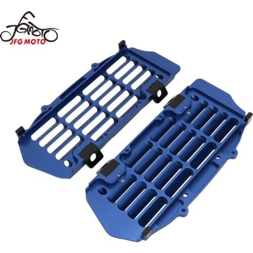 Motorcycle Engine Cooling Radiator Guard Grill Cover For Husqvarna TC TE TX FC FE FX 125 150 200 250 300 350 400 450 2017-2020