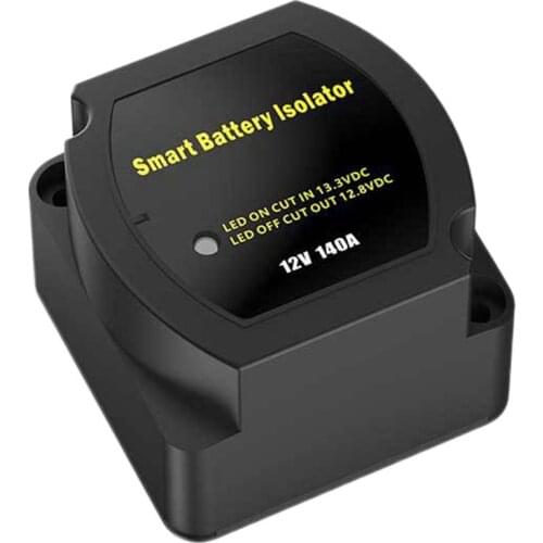 GTBL 12V 140Amp Dual Battery Smart Isolator Voltage Sensitive Relay VSR Smart Switch for Car ATV UTV Boats RVs Camper Truck