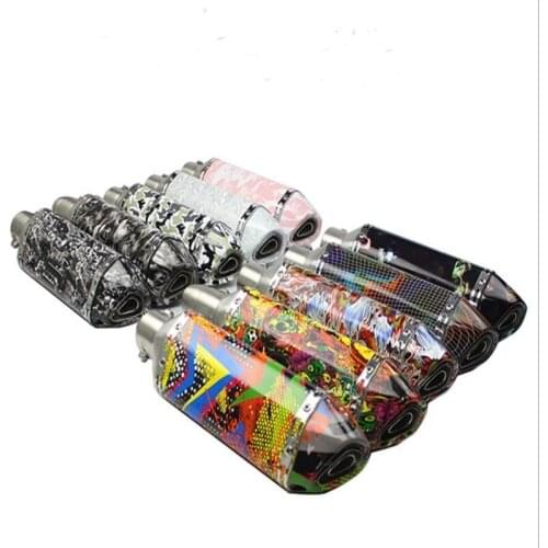 Universal 51MM motorcycle exhaust pipe and muffler
