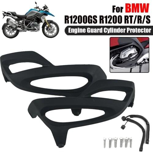 For BMW R1200GS Adventure R1200R R1200S R1200RT Motorcycle Engine Guard Cylinder Protector Side Crash Cover Falling Protection
