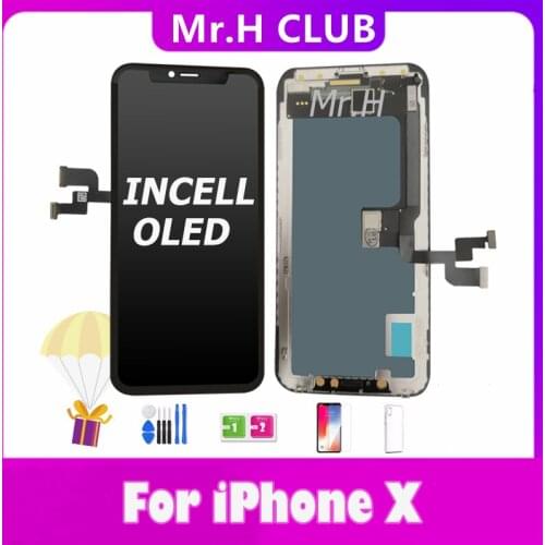 GX Hard OLED For iPhone X LCD Screen AMOLED Digitizer Assembly Replacement GX Soft For iPhone XS Display JK RJ ZY INCELL Best