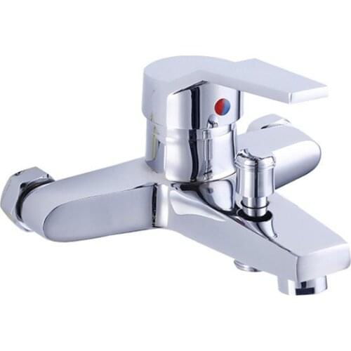 Free shipping 2015 new product in-wall mounted shower mixer tap with single lever bathroom shower tap, dona sanitary ware