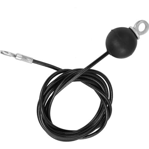 Fitness DIY Pulley Cable Accessory Pull Down Rope Fitness Sport Bands Leg Strap Sport Handle Tricep Strap Horizontal Bar Buckle