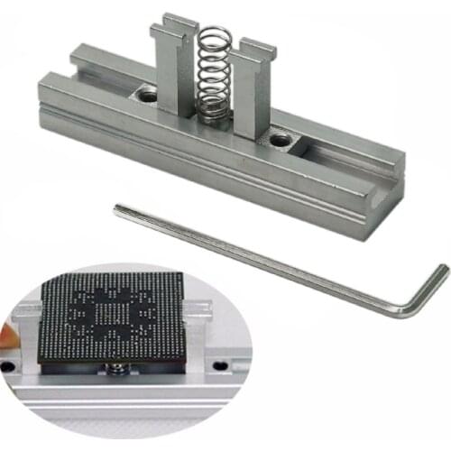Hot sale Heat Directly BGA Reballing station Stencils Template Holder Heated Fixture reball Jig with Allen key