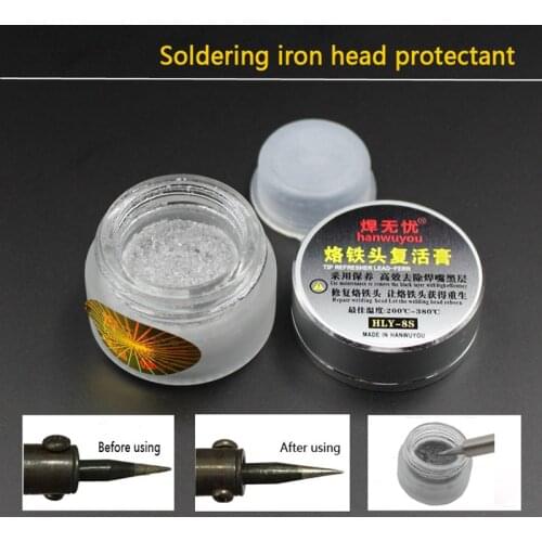 Repair Tools Mechanic Soldering Iron Tip Refresher Clean Paste for Oxide Solder Iron Tip Head Resurrection MCN-8S