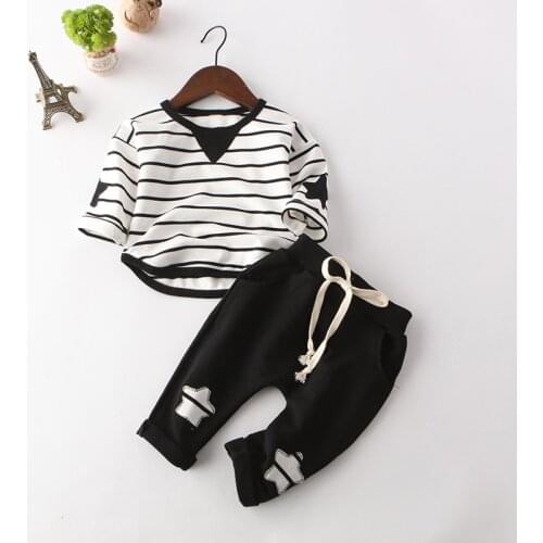 Bear Leader Spring Autumn Boys Clothes Fashion New Sports Clothing Sets for Baby Boy Sweatshirt Pant 2PCs Kid Costumes Baby Suit