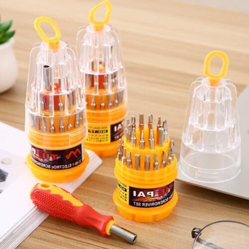 31 In 1 Multifunctional Screwdriver Precision Mini Magnetic Manual Screwdriver Bits Mobile Phone Notebook Repair Tool