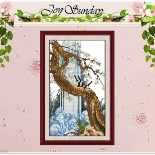 Magpie on a Willow Branch counted Cross Stitch 11CT 14CT counted Cross Stitch Set DIY Cross-stitch Kit Embroidery Needlework