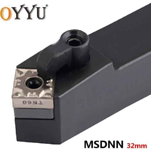 OYYU 32*32 MSDNN3232P15 External Turning Tools MSDNN3232P19 MSDNN3232P12 MSDNN 3232 Carbide Inserts CNC Lathe Cutter Shank