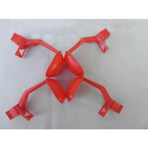 Poultry nipple Drip Cup hanging plastic red heavy
