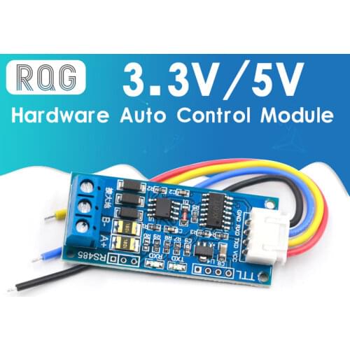 TTL to RS485 Power Supply Converter Board 3.3V 5V Hardware Auto Control Module For Arduino AVR Wide Voltage Singal Indicator