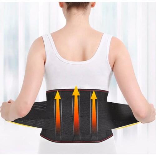 Self-heating Magnetic Therapy Belt Lumbar Disc Strain Herniation Warm Back Pain Health Waist Maintenance Body Care Tool waist