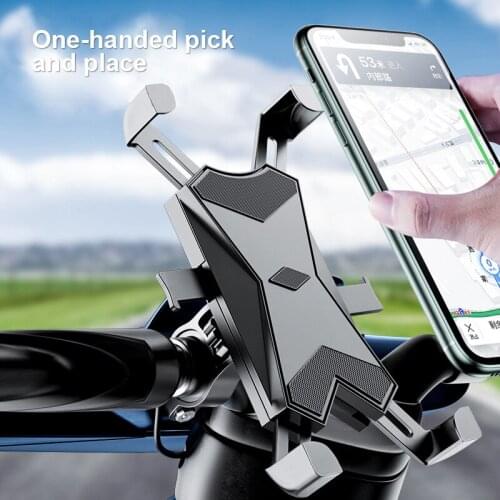 Road Bike Phone Holder Mount Bicycle Motorcycle Handlebar Support Shockproof GPS Navigation Bike Stand Bracket For iPhone Xiaomi