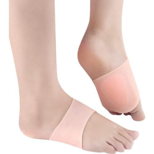 Silicone Gel Orthopedic Insoles Pads For Shoes Women Men Flat Foot Arch Support Corrector Feet Care Shoe Insole Cushion Padding