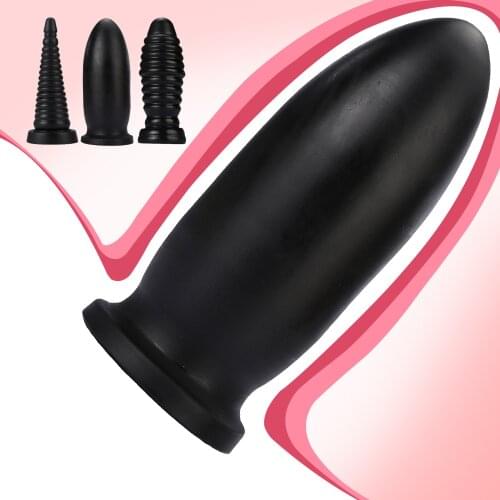 Super Huge Anal Plug Dildo Vagina Anal Expander Sex Toys For Men Women Big Sucker Butt Plug Ass Plugs Bdsm Intimate Goods