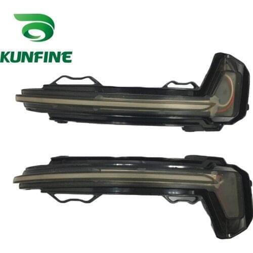 Pair of LED Rearview Dynamic Blinker Side Wing Rearview Mirror Indicator Repeater Turn Signal Light For VW Tiguan L