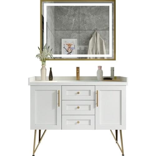 2020 new bathroom furnitures solid wood bathroom vanity SV203