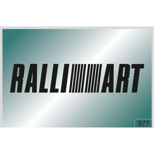 For RALLI ART -2 pcs. stickers HIGH QUALITY DECALS different colors 877