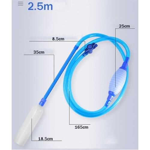 Tank Cleaner Tools Aquarium Siphon Gravel Cleaner Fish Safe Tank Vacuum Pump Water Change Switch Filter Tank Supplies