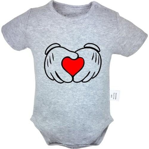 Cool Don't Mess With Me Be Careful Fist Design Newborn Baby Boys Girls Outfits Jumpsuit Print Infant Bodysuit Clothes Sets