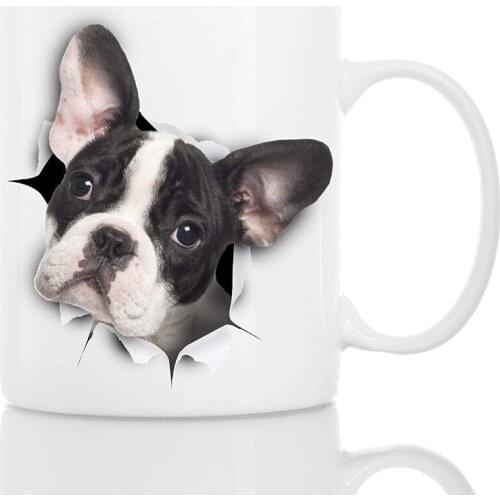 French Bulldog Mug | Ceramic 11oz Funny Coffee Mug | Perfect Dog Lover Gift | Cute Novelty Coffee Mug Present | Great Birthday o