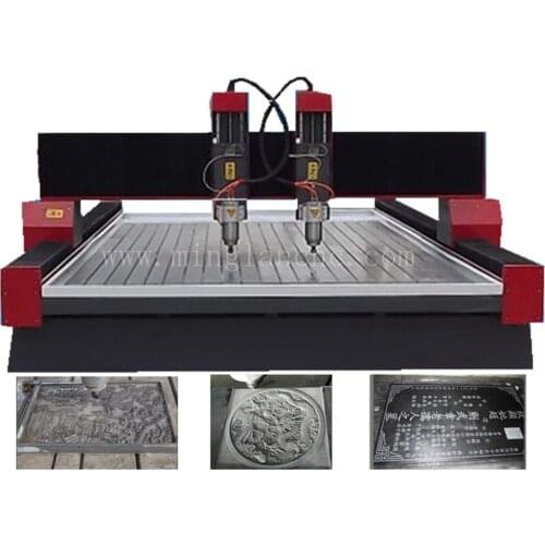 Cnc-Router-Machine Multi-Spindle for Aluminum Stone/water-cooling engravin