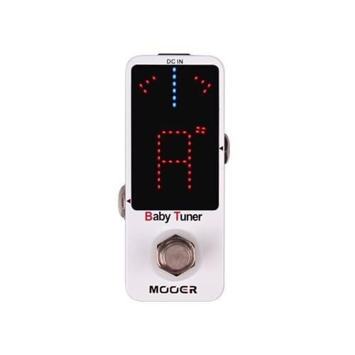 Mooer Baby Tuner Effect Guitar Pedals A High Precision Tuning Micro Pedals Monaural Jack Design True Bypass Switch pedal