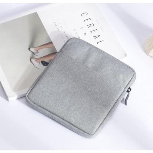 Soft Shockproof Pouch Bag For KOBO Libra H2O Sleeve Bags Protective Shell zipper canvas bag